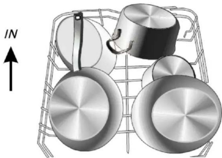 Exquisit EGSP100 E-B - Beladen des Unterkorbes - 1