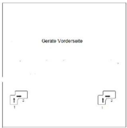 Gerate Vordersseite 1 2 1 2
