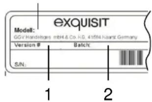 Exquisit EGSP 113 E-B - WARNUNG - 1