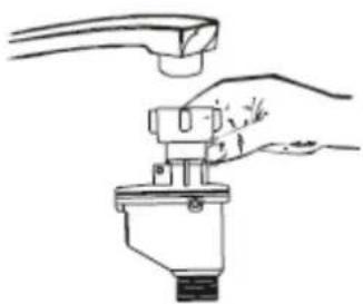 Exquisit EGSP1090E-B - Wasseranschlüsse Kaltwasser - 1