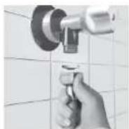 Exquisit WM6810 - Filterreinigung der Wasserzufuhr - 1