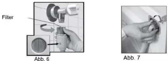Exquisit WM6810 - Wasserzu- und ablauf - 1