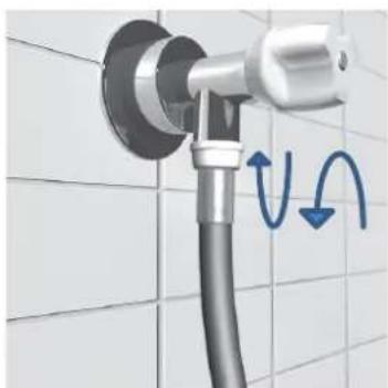 Exquisit WM6810 - Wasserzu- und ablauf - 2