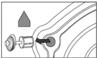 Exquisit WA 6210-3 - Transportsicherung entfernen - 1