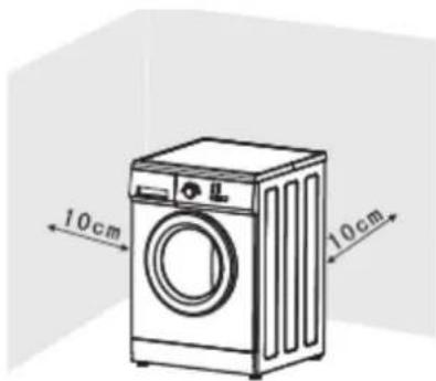 Exquisit WA 6210-3 - Aufstellungsort der Waschmaschine - 1