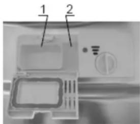 Exquisit GSP9314 - Geschirrspülmittel einfüllen - 1