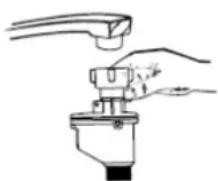 Exquisit GSP9314 - Wasseranschluss Kaltwasser - 1