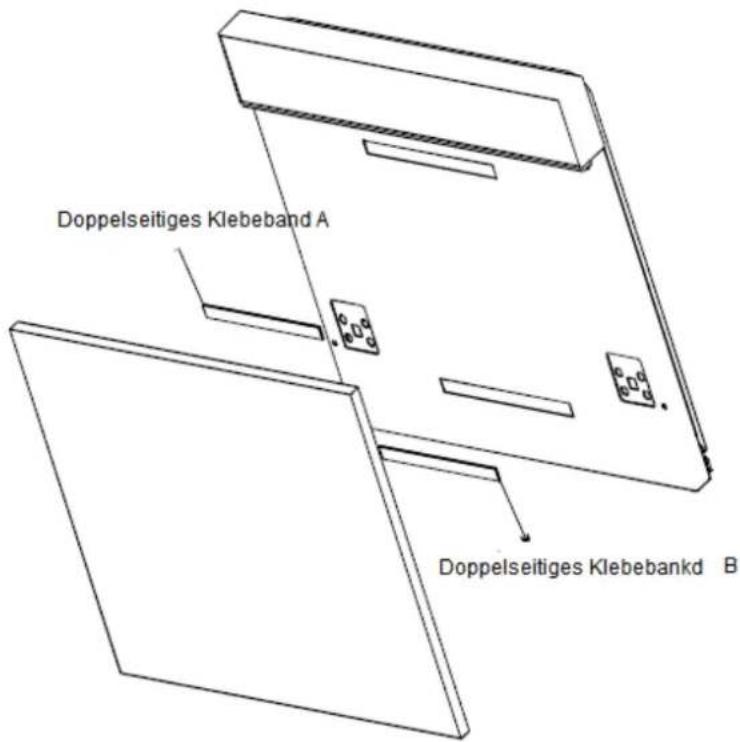 Doppelseitiges Klebeband A Doppelseitiges Klebebankd B