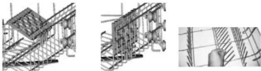 Exquisit EGSP2112 E-B - Klappbare Ablagespitzen - 1