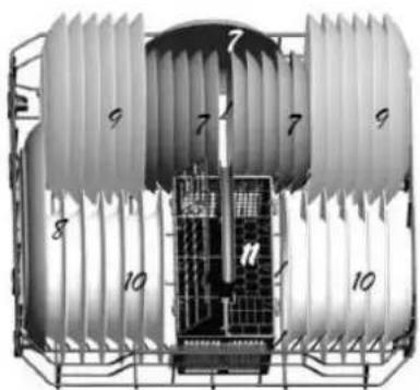 Exquisit EGSP 1312 E-B - Beladen des Unterkorbes - 1
