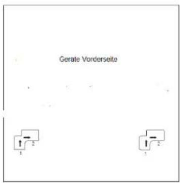Gerate Vorderseite 1 2 1 2