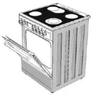 Exquisit EH10.3-9 - Grill-Betrieb \*: Einsatz des Wärme-Ableitbleches - 2