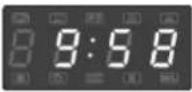 Exquisit EMW20G - Einstellen der Uhr - 5