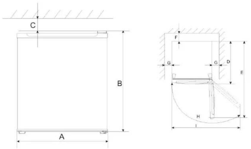 Exquisit KB45-5 A - Aufstellen - 1