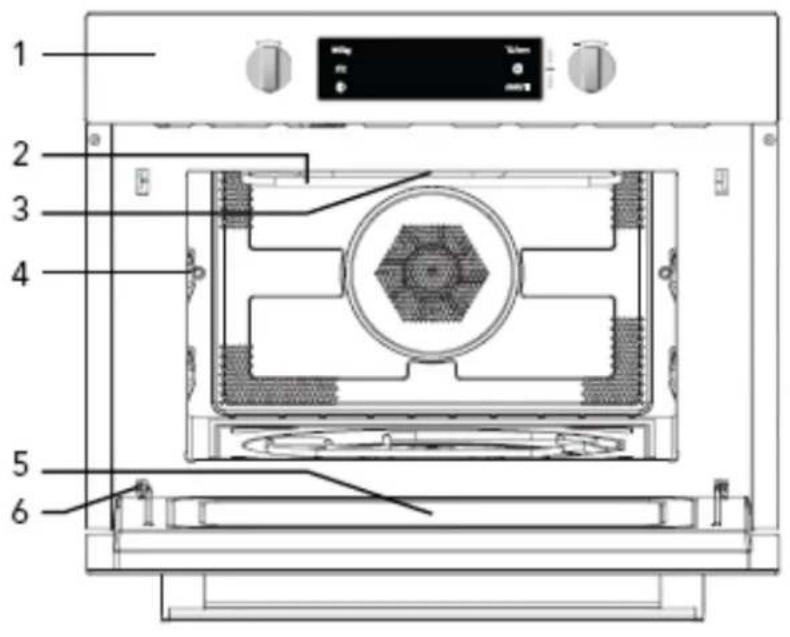Exquisit EBM 4544 HI - Beschreibung des Gerätes - 1
