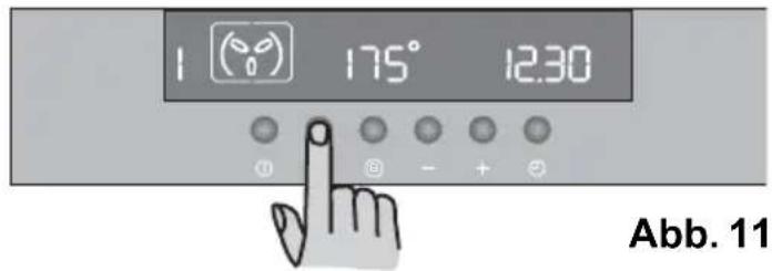 1 (°) 175° 1230 ① ② - + ③ Abb. 11