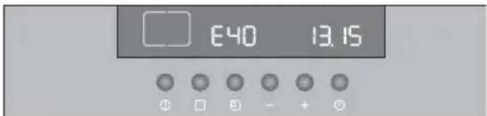 E40 13.15 ① □ B - + ◎