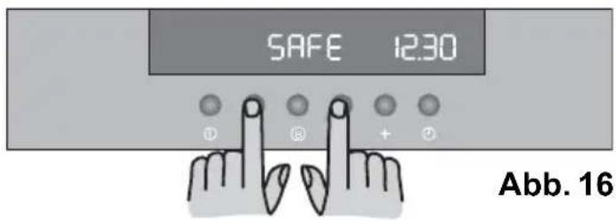 SAFE 12:30 ① ② + ③ Abb. 16