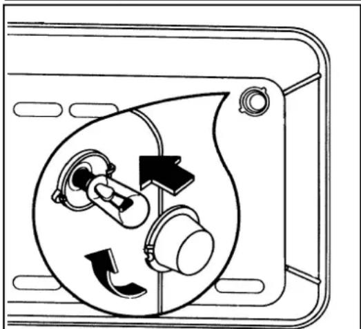 ZANUSSI ZOB 851 QX - Auswechseln der Backofenlampe - 3