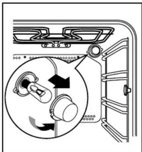 ZANUSSI ZOB 682 X - Auswechseln der Innenbeleuchtung - 1