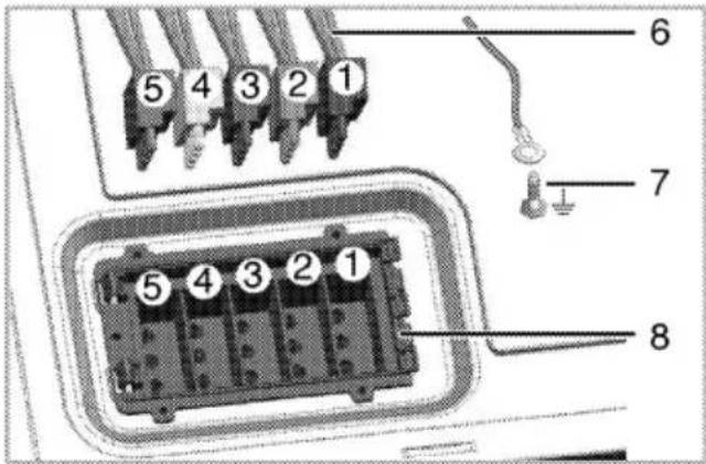 ⑤ 4 ③ 2 ① 6 7 ⑧ ⑤ ④ ③ ② ①