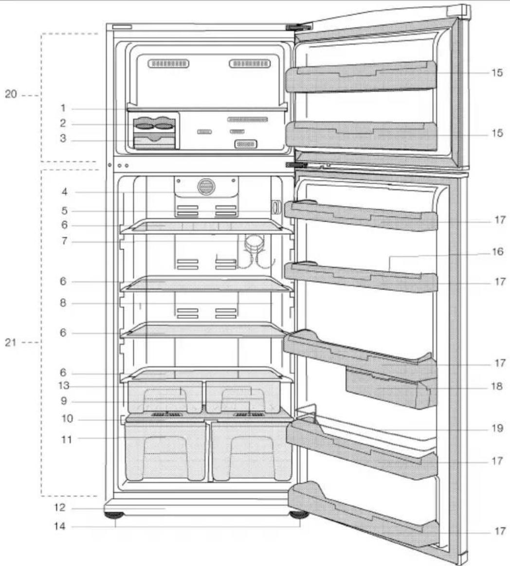 BLOMBERG DNE 9880 - Ihr Kühlschrank - 1