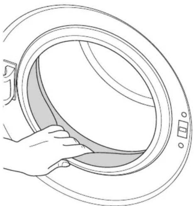 BLOMBERG WAF 1341 - Loading door and drum - 1