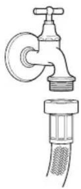 BLOMBERG WA 5210 - Wasserzulauf anschließen - 2