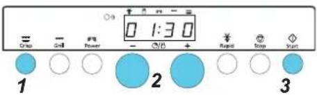 0 1:30 Crip - Grd Power - + 1 2 3