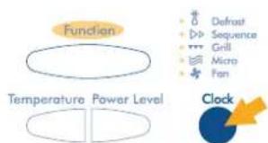 DELONGHI MW 665 F - EINSTELLEN DER UHR - 5