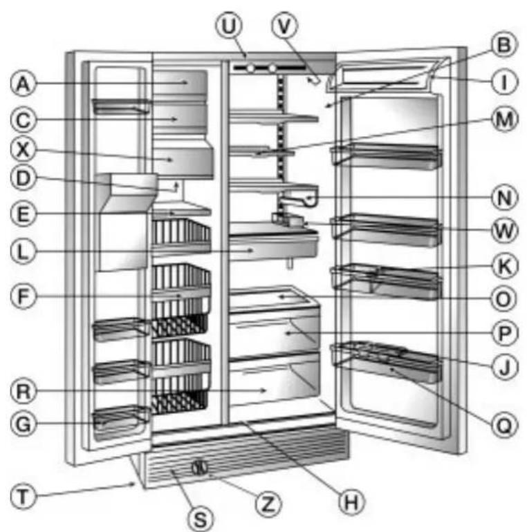 WHIRLPOOL ARG 458 G1 - GERÄTEBESCHREIBUNG - 1