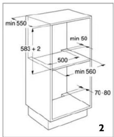min 550 583 + 2 500 min 50 min 560 70 - 80 2