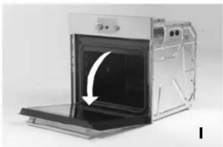 WHIRLPOOL AKP 235/01 IX - Auswechseln der Glühbirne für die hintere Backofenbeleuchtung: - 1