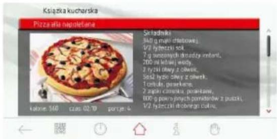 AMICA EBS 1020 TIP - Hauptmenü / Kochbuch - 2