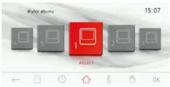 AMICA EBS 1020 TIP - Hauptmenü / Slideshow / Wahl des Albums - 1