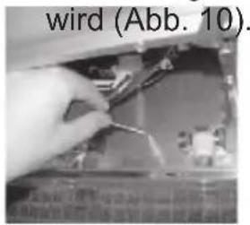 AMICA KH 17180 E - E) Einschrauben der Einstellschraube "C" (siehe: Montageschablone - Abb. - 1