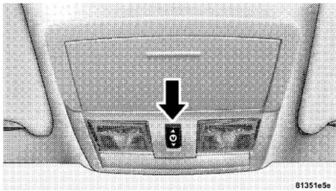 JEEP Grand Cherokee SRT (2008) - POWER SUNROOF — IF EQUIPPED - 1