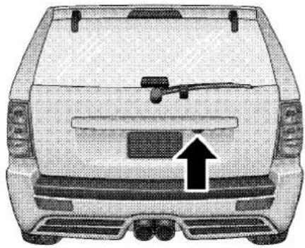 JEEP Grand Cherokee SRT (2008) - Liftgate Flipper Glass - 1