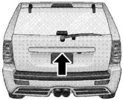 JEEP Grand Cherokee SRT (2008) - LIFTGATE - 1