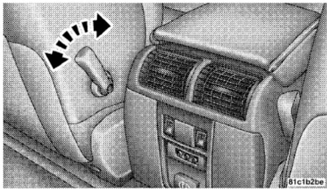 JEEP Grand Cherokee SRT (2008) - Manual Lumbar Support Adjustment - 1