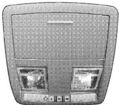 JEEP Grand Cherokee SRT (2008) - OVERHEAD CONSOLE - 1