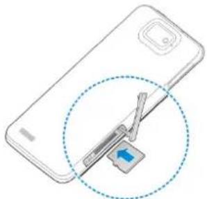ZTE GRAND MEMO LTE - Einsetzen der SIM-Karte - 2