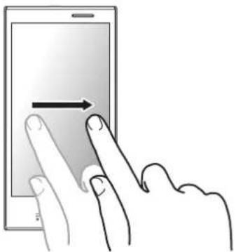 PANASONIC Eluga DL1 - Dragging Scrolling - 1