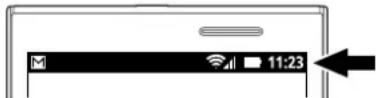 PANASONIC Eluga DL1 - Status bar - 1