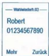 OLYMPIA Easy Answer - Aus dem Telefonbuch wählen - 1