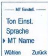 OLYMPIA Easy Answer - Namen für Mobilteil eingeben/ändern - 1