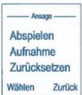 OLYMPIA Easy Answer - Ansage bearbeiten - 3