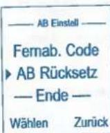 OLYMPIA Easy Answer - Werkseinstellung/Reset - 1