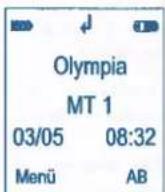 OLYMPIA Easy Answer - Navigationsweg eins: - 1