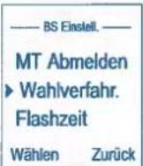 OLYMPIA Easy Answer - Wahlverfahren einstellen - 1